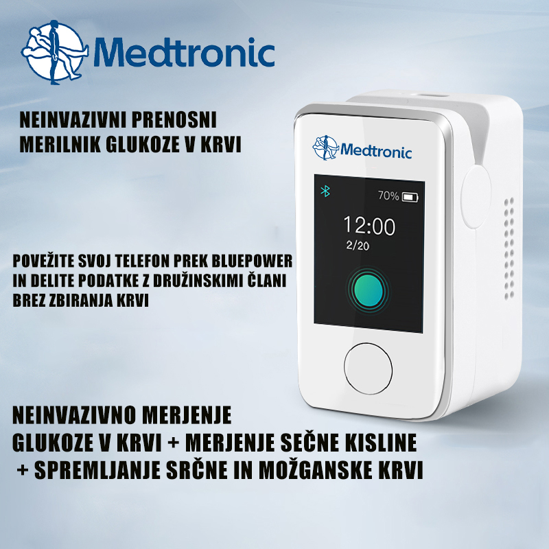 [Visoko natančno neinvazivno zdravljenje] Zaznavanje glukoze v krvi + merjenje krvnega tlaka + zaznavanje kisika v krvi + zaznavanje sečne kisline + spremljanje srčnega utripa